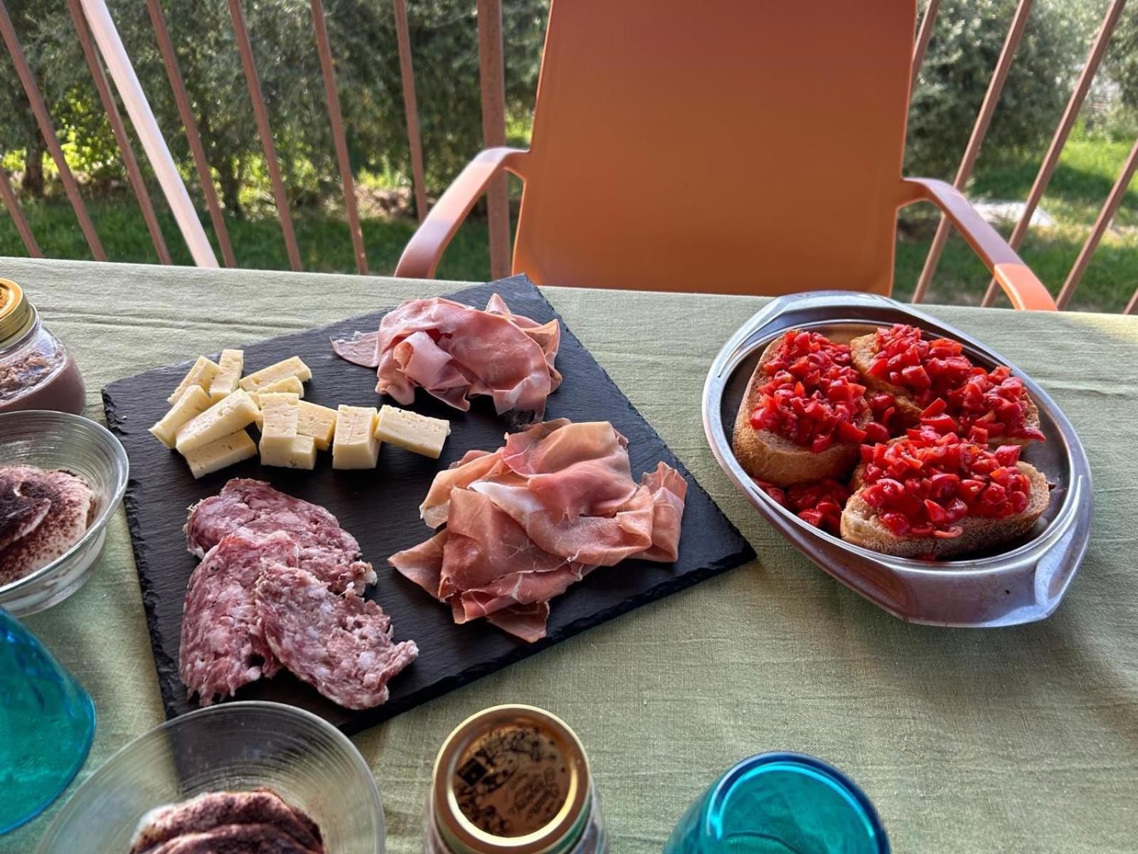 Bed and Breakfast La Terrazza In Collina Cavalo Exterior foto